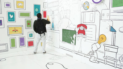Ellucian18 - An Interactive Mural for Ellucian Live